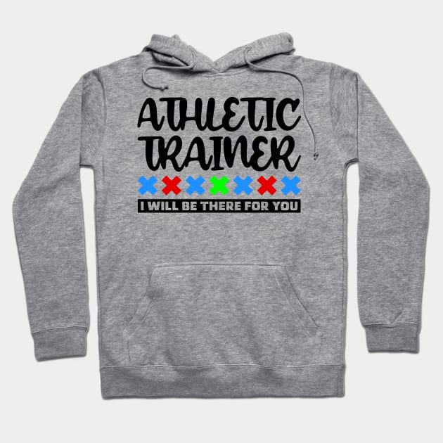 Athletic Trainer Hoodie by colorsplash